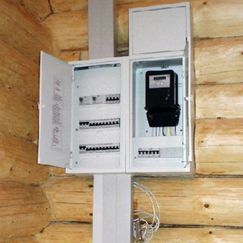 Счетчики, электропроводка