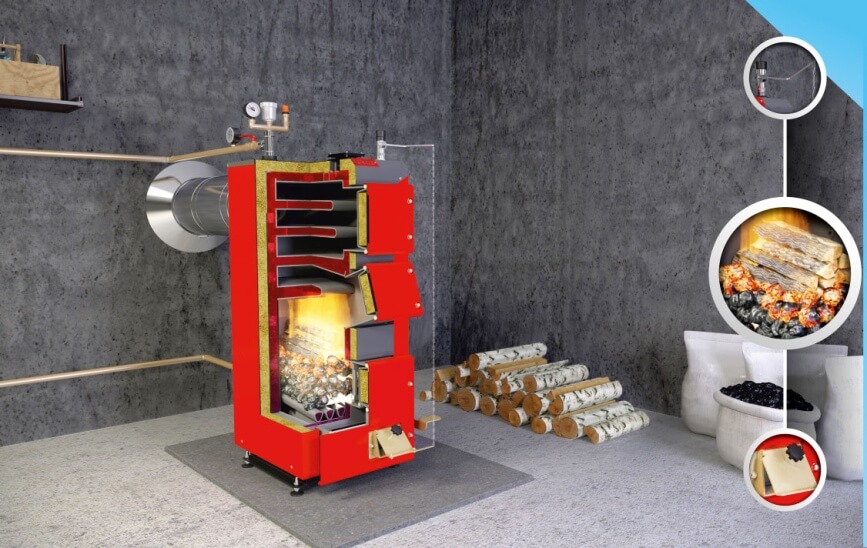Твердотопливные системы отопления